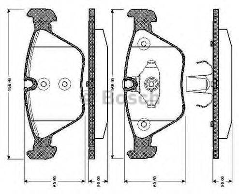 BOSCH 0 986 TB2 848