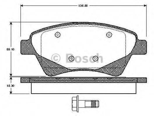 BOSCH 0 986 TB2 852