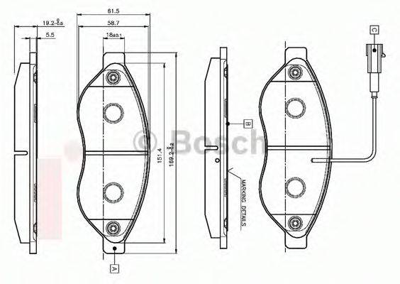 BOSCH 0 986 TB2 944
