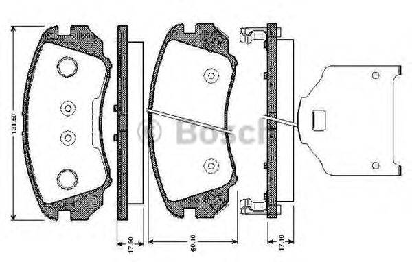BOSCH 0 986 TB2 963