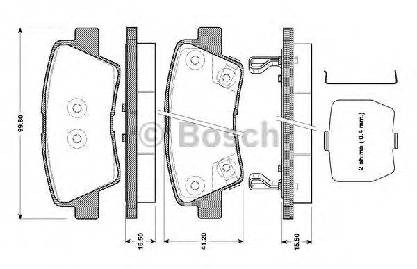 BOSCH 0 986 TB3 089