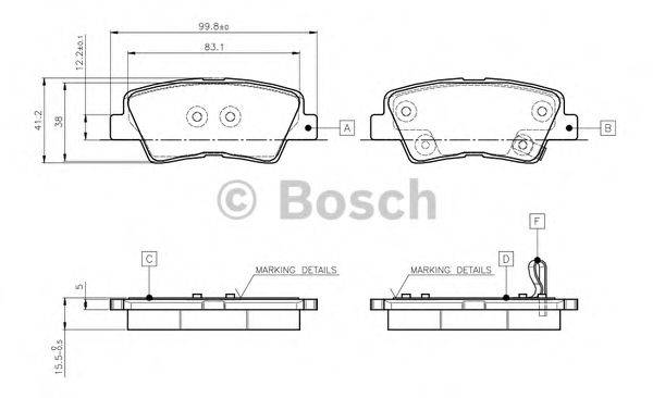 BOSCH 0 986 TB3 102