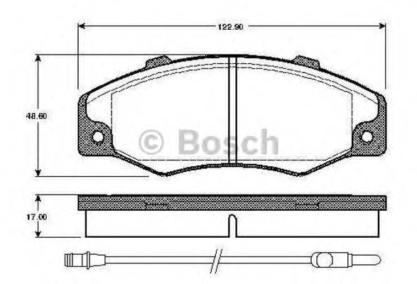 BOSCH 0 986 TB2 112