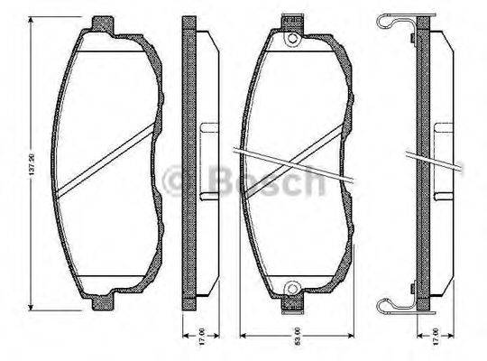 BOSCH 0 986 TB2 161