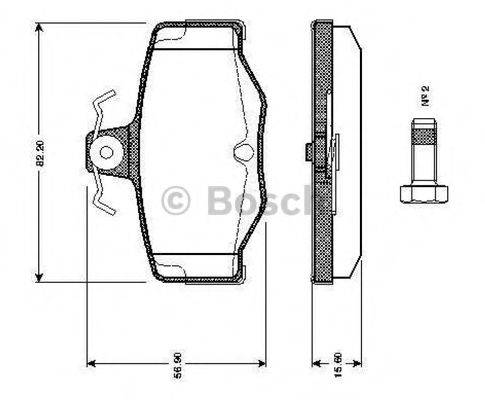 BOSCH 0 986 TB2 191