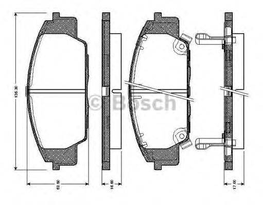 BOSCH 0 986 TB2 364