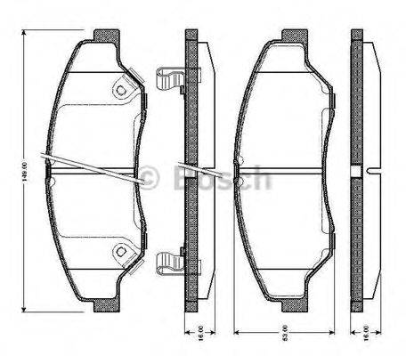 BOSCH 0 986 TB2 366