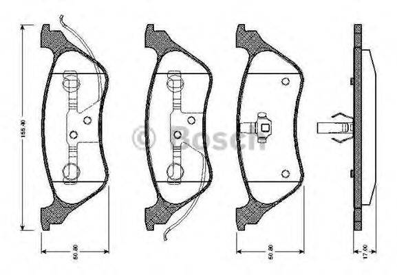 BOSCH 0 986 TB2 388