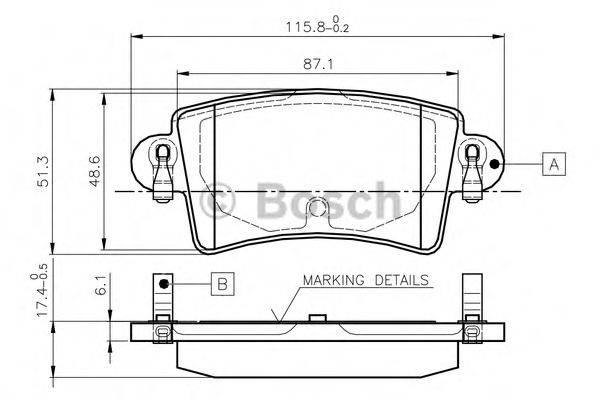 BOSCH 0 986 TB2 401