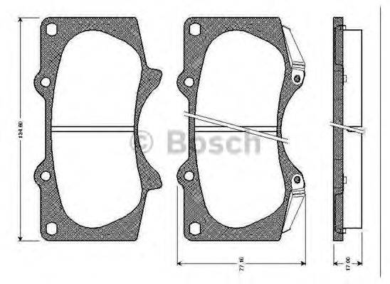 BOSCH 0 986 TB2 449