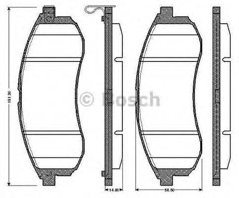 BOSCH 0 986 TB2 888