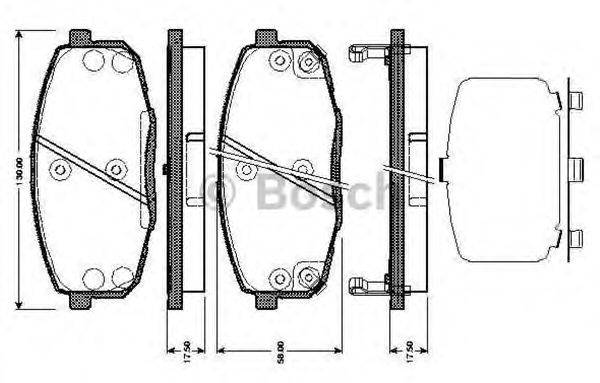 BOSCH 0 986 TB3 041