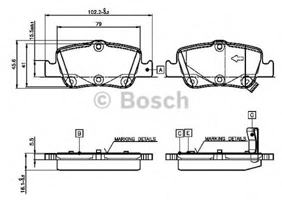 BOSCH 0 986 TB3 070