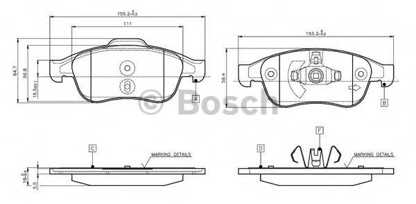 BOSCH 0 986 TB3 116