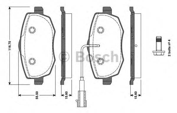 BOSCH 0 986 TB3 129