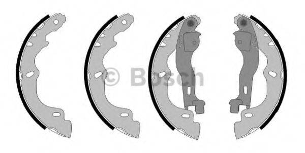 FIAT 98845348 Комплект гальмівних колодок
