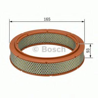BOSCH S 3570 Повітряний фільтр
