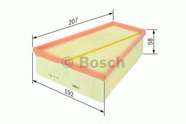 BOSCH S 0139 Повітряний фільтр