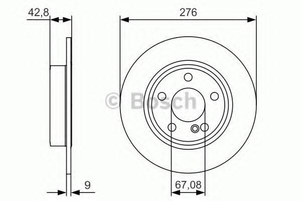 LUCAS ELECTRICAL DF 6376 гальмівний диск