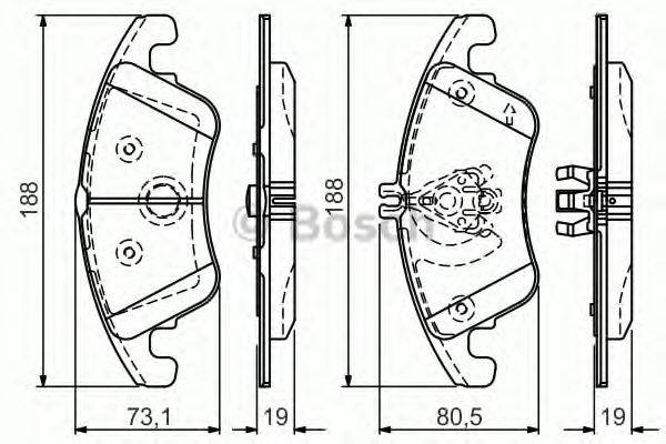 BOSCH 0 986 TB3 152
