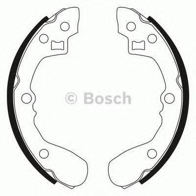 ASIA MOTORS AA10026310 Комплект гальмівних колодок