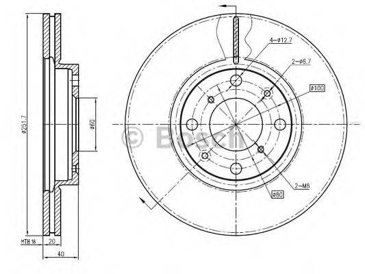 BOSCH 0 986 BB4 361