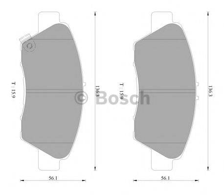 BOSCH 0 986 AB2 508