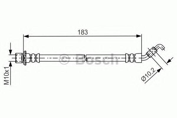 PEX 890072 Гальмівний шланг
