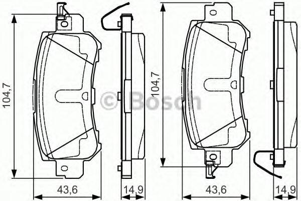 BOSCH 0 986 TB3 223