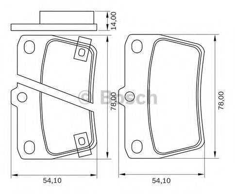 BOSCH 0 986 BB0 588