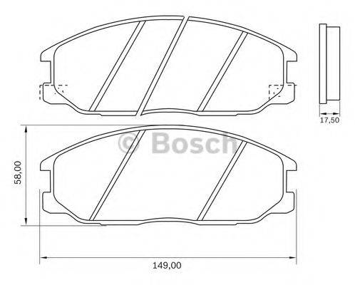 BOSCH 0 986 BB0 589