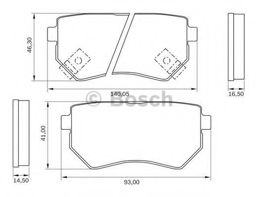 BOSCH 0 986 BB0 906
