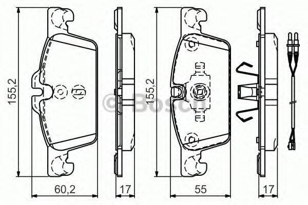 BOSCH 0 986 TB3 161