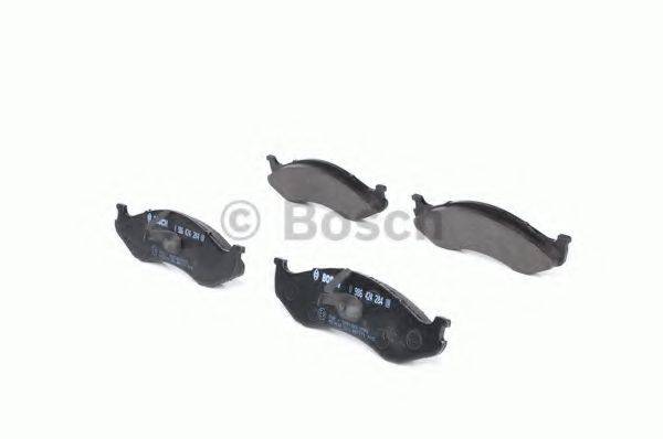 BOSCH 21822 Комплект гальмівних колодок, дискове гальмо