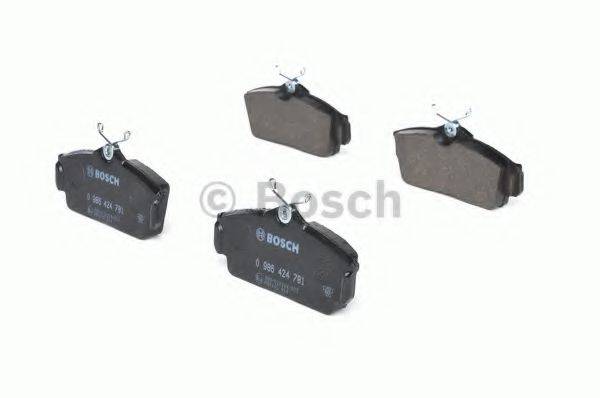 BOSCH BP922 Комплект гальмівних колодок, дискове гальмо
