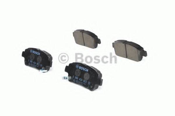 BOSCH BP970 Комплект гальмівних колодок, дискове гальмо