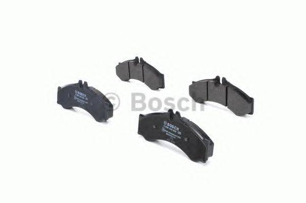 BOSCH 29153 Комплект гальмівних колодок, дискове гальмо