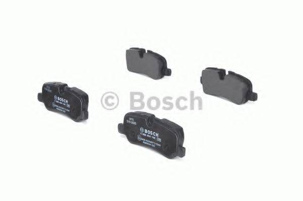 BOSCH 24192 Комплект гальмівних колодок, дискове гальмо