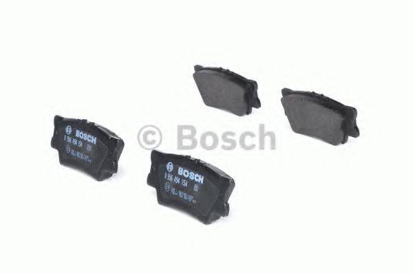 BOSCH 24338 Комплект гальмівних колодок, дискове гальмо