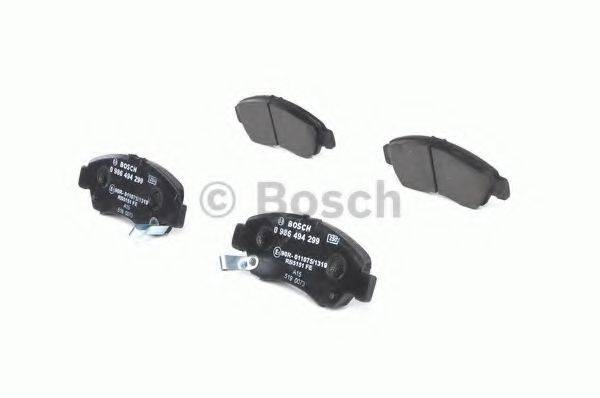 BOSCH 21697 Комплект гальмівних колодок, дискове гальмо