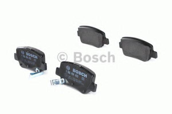 BOSCH 24885 Комплект гальмівних колодок, дискове гальмо