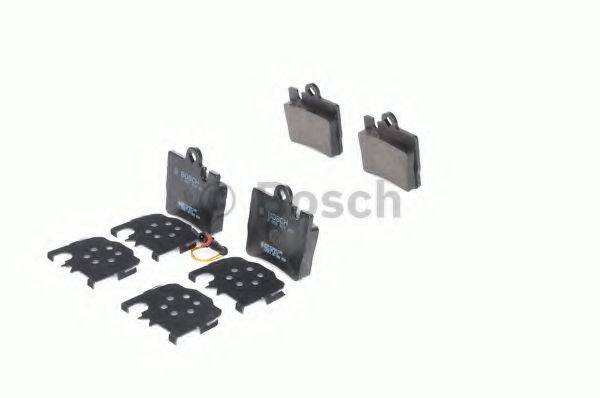 BOSCH 23 078 Комплект гальмівних колодок, дискове гальмо
