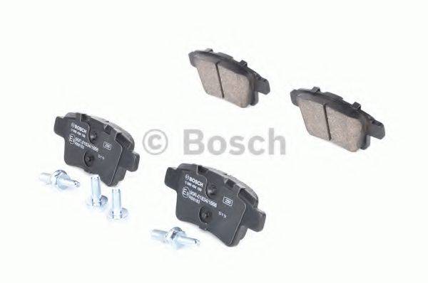 BOSCH 24540 Комплект гальмівних колодок, дискове гальмо