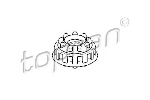 TOPRAN 107093 Опора стійки амортизатора