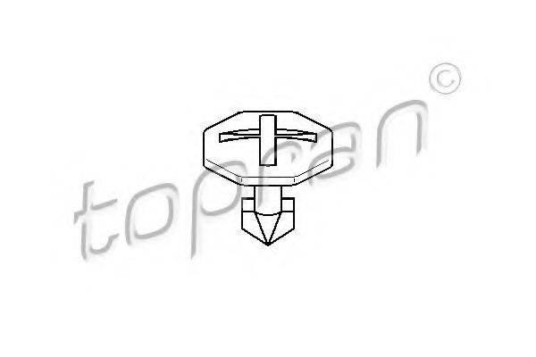 TOPRAN 111107 Пружинний затискач