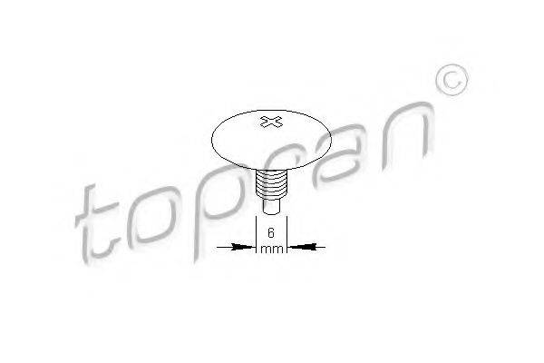 TOPRAN 111481 Пружинний затискач