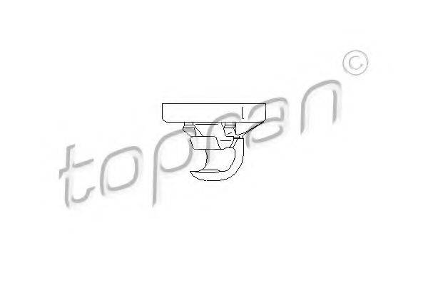 TOPRAN 111089 Пружинний затискач
