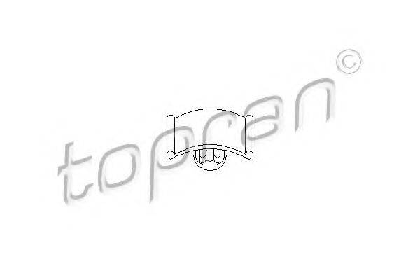 TOPRAN 207313 Пружинний затискач