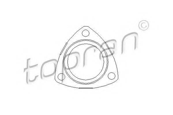 OPEL 9202367 Прокладка, труба вихлопного газу