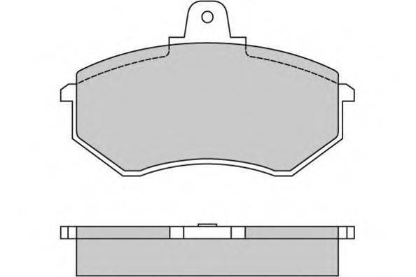 BENDIX 327340 Комплект гальмівних колодок, дискове гальмо